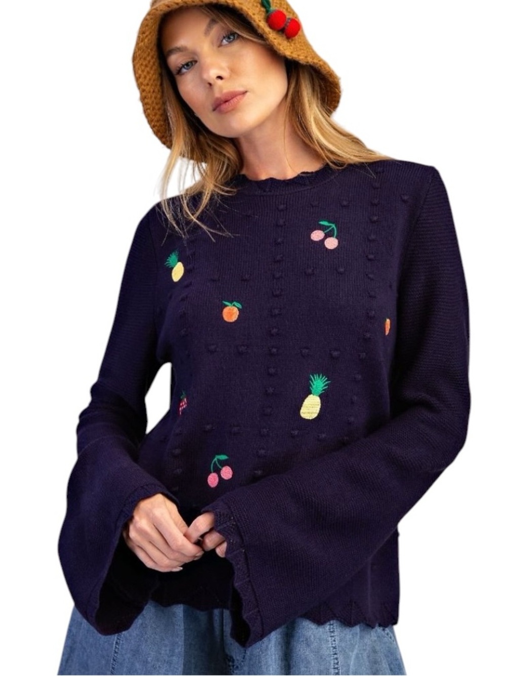 👑COMING SOON👑 EASEL NWT SWEATER NAVY